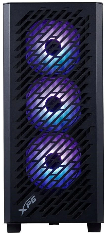 ADATA XPG VALOR AIR PRO korpusas, ATX, permatomas šoninis skydelis, 4x 120 mm ARGB ventiliatoriai, juodas