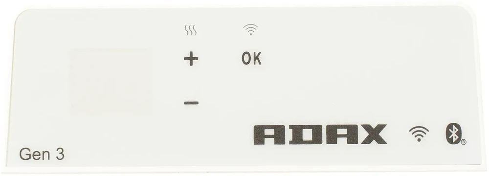 Adax WT3 termostat, WIFI, bluetooth, 230/400V, balta (910003)