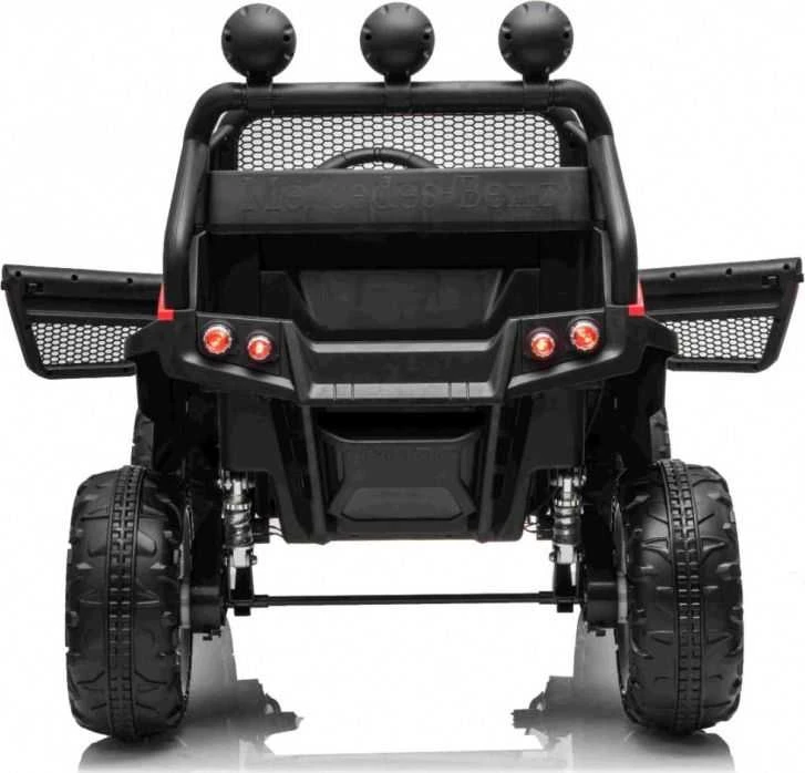 Ramiz Elektromobilis Mercedes Benz Unimog 4x4, Baltas
