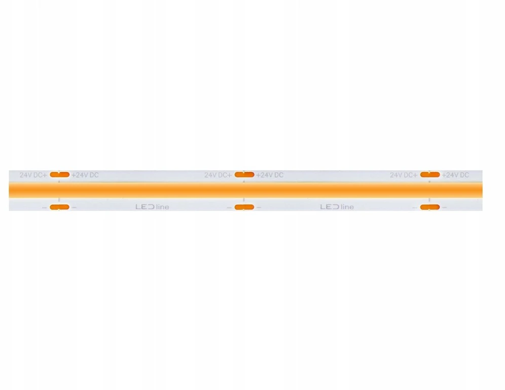 Lean Cars LED juosta 24Vdc, 14W/m, COB 528LED/m, 1400lm, šaltai balta 6500K, IP66, 180°, LED LINE