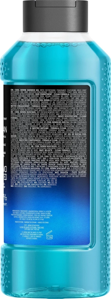 Adidas Cool Down Dušo želė vyrams, 400 ml