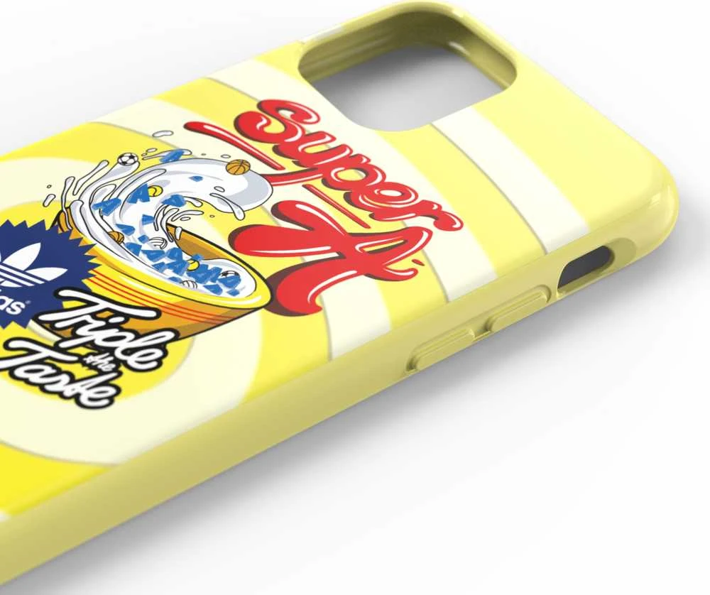 Apple iPhone 11 Pro Adidas Moulded dėklas BODEGA geltonos spalvos