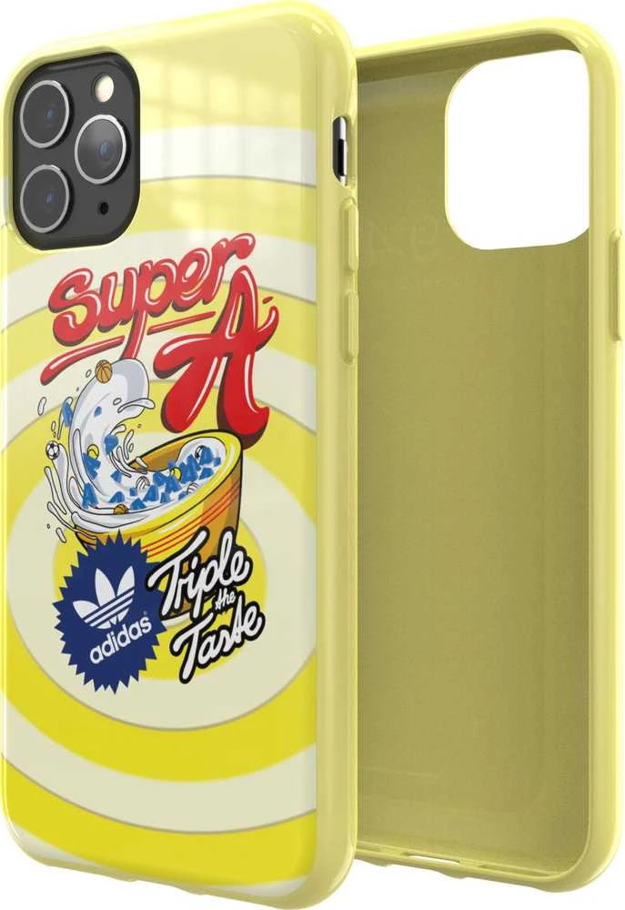 Apple iPhone 11 Pro Adidas Moulded dėklas BODEGA geltonos spalvos