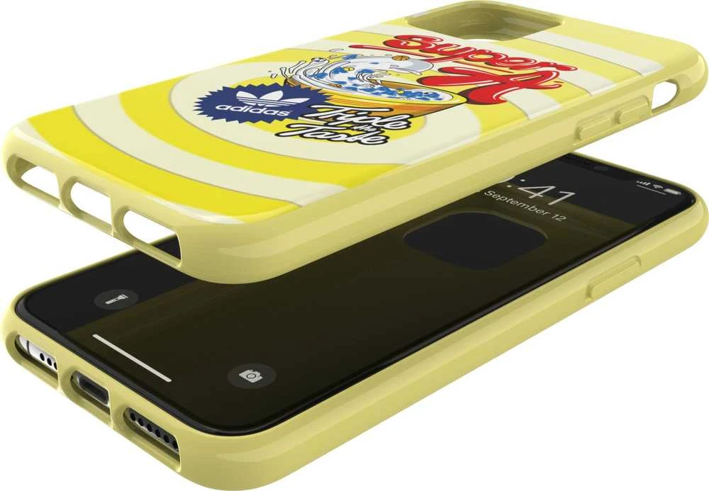 Apple iPhone 11 Pro Adidas Moulded dėklas BODEGA geltonos spalvos