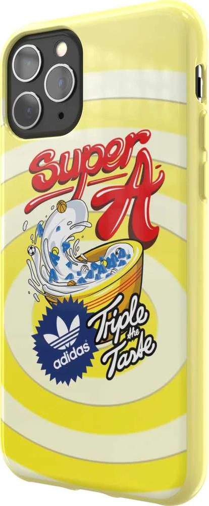 Apple iPhone 11 Pro Adidas Moulded dėklas BODEGA geltonos spalvos