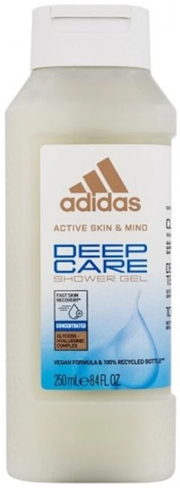 Adidas Deep Care Dušo želė moterims, 250 ml