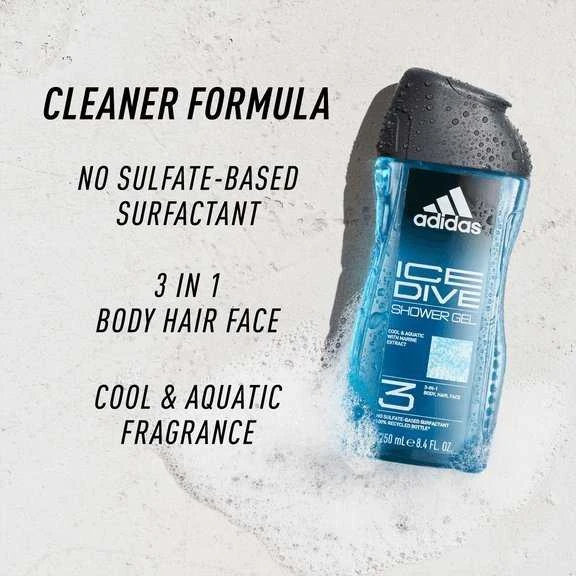 Adidas Ice Dive Dušo želė, 400 ml