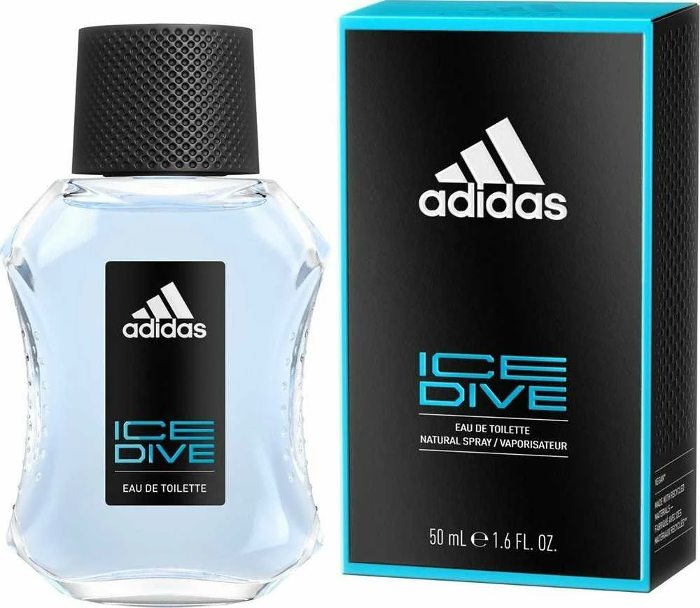 Adidas Ice Dive EDT tualetinis vanduo vyrams, 50 ml