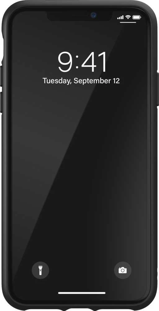 Apple iPhone 12 Pro Max Adidas OR Moulded dėklas BASIC (36286) juodos spalvos