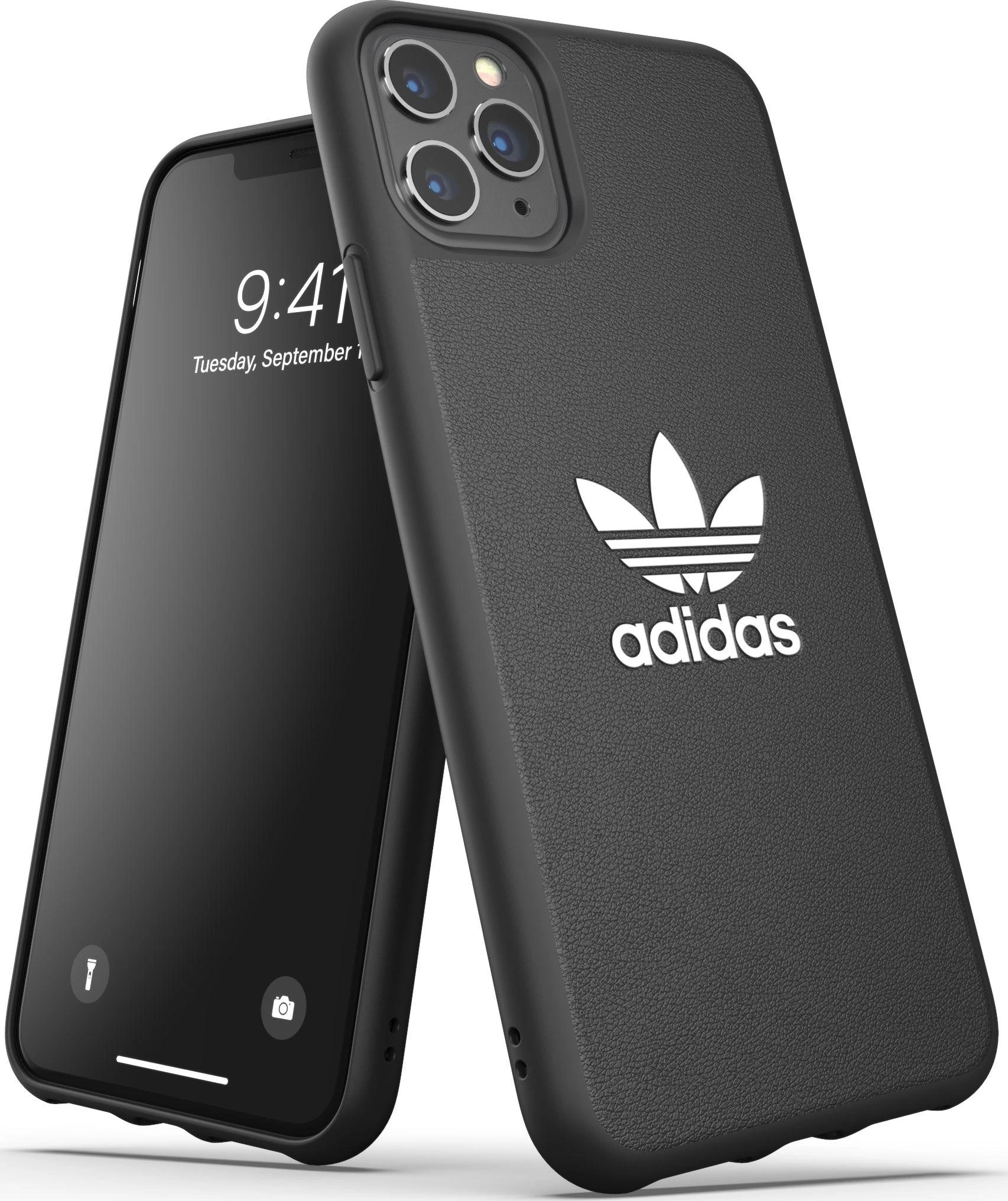 Apple iPhone 12 Pro Max Adidas OR Moulded dėklas BASIC (36286) juodos spalvos