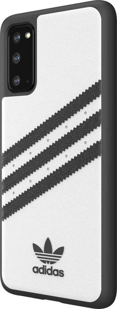 Samsung Galaxy S20 Adidas OR Moudled dėklas PU (38622) baltos spalvos
