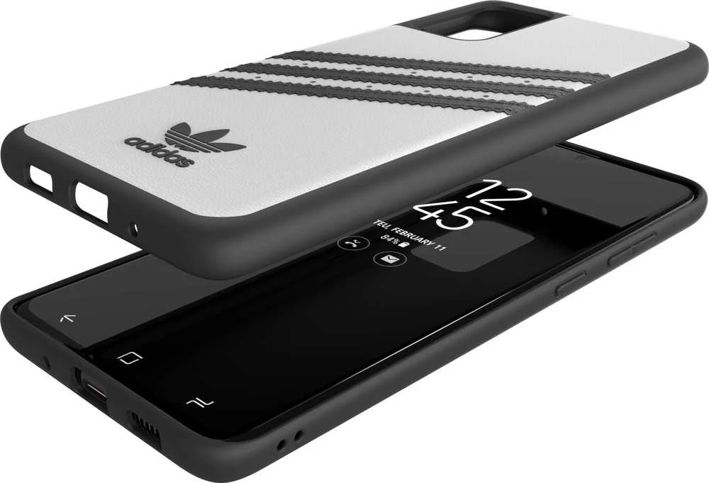 Samsung Galaxy S20 Adidas OR Moudled dėklas PU (38622) baltos spalvos