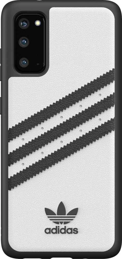 Samsung Galaxy S20 Adidas OR Moudled dėklas PU (38622) baltos spalvos