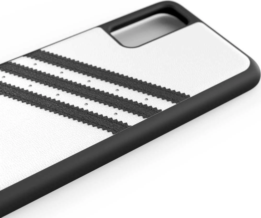 Samsung Galaxy S20 Adidas OR Moudled dėklas PU (38622) baltos spalvos