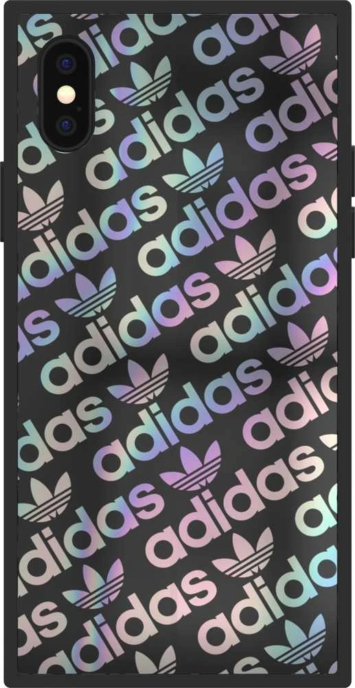 DĖKLAS ADIDAS OR OR SQUARE LOGO IPHONE X/XS Juodas/MULTICOLOR