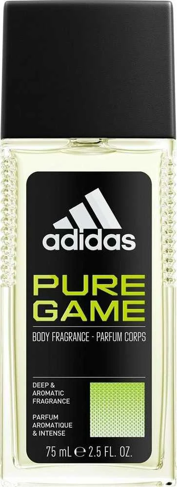 Adidas Pure Game dezodorantas vyrams, 75ml buteliukas