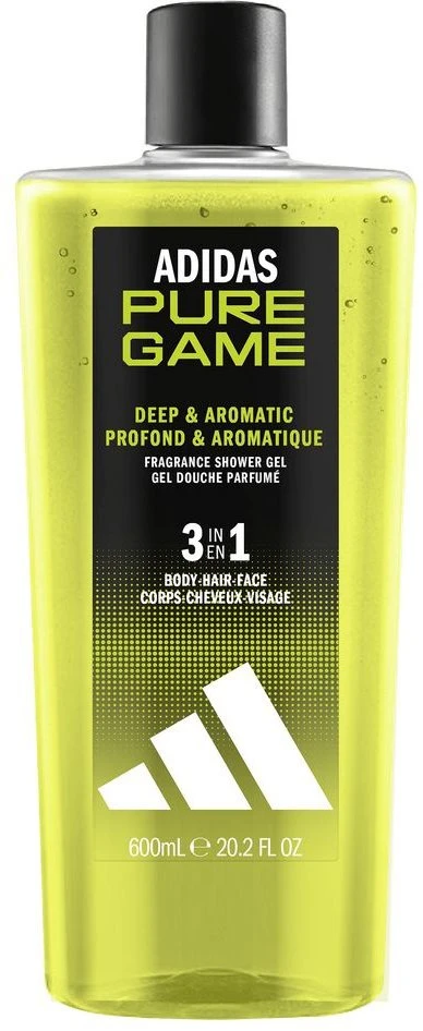 Adidas Pure Game 3in1 dušo želė 600ml
