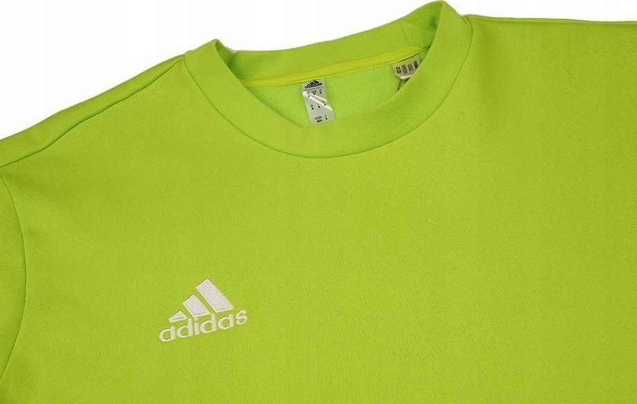 Bluza vyriška adidas Entrada 22 Sweat Top limonkowa HC5049 (M)
