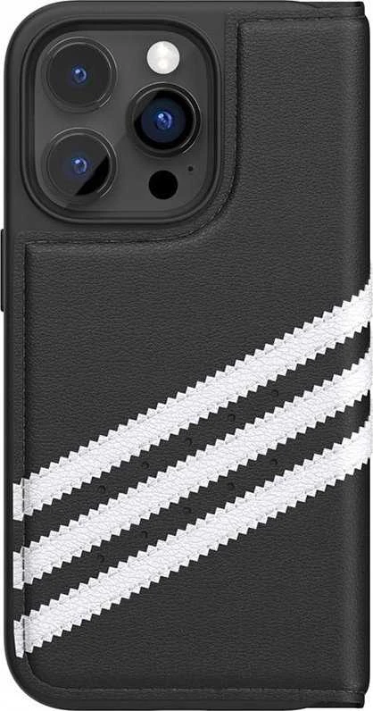 Apple iPhone 14 Pro Adidas OR Booklet dėklas PU (50196) juodos spalvos