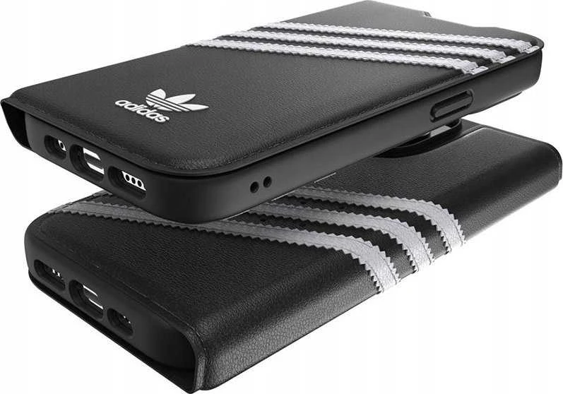Apple iPhone 14 Pro Adidas OR Booklet dėklas PU (50196) juodos spalvos