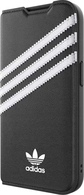 Apple iPhone 14 Pro Adidas OR Booklet dėklas PU (50196) juodos spalvos