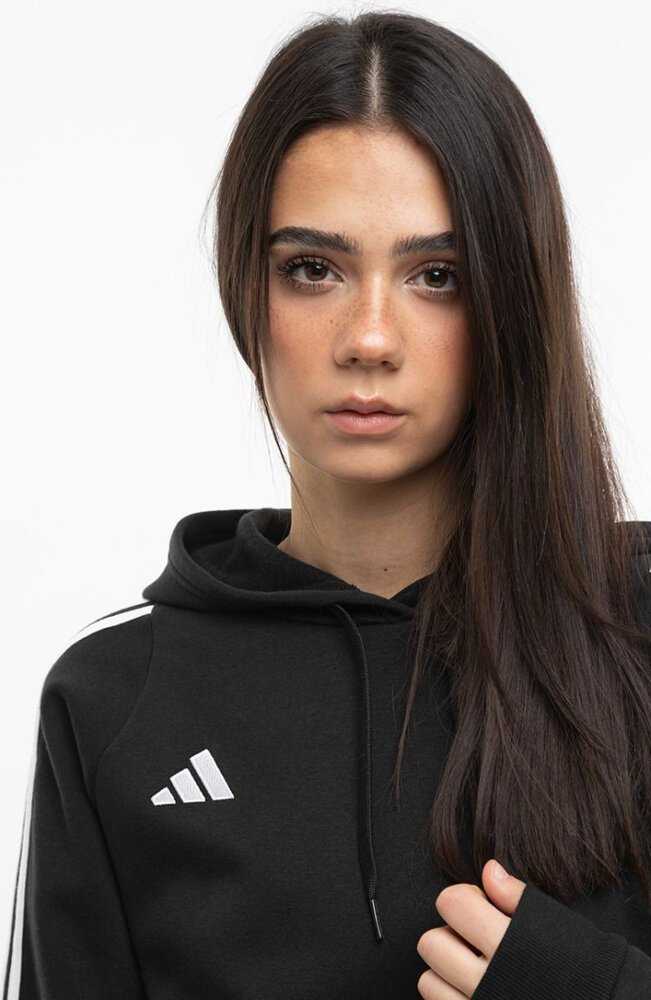 adidas Tiro 24 Hooded Women’s Sweatshirt juodas IJ5607