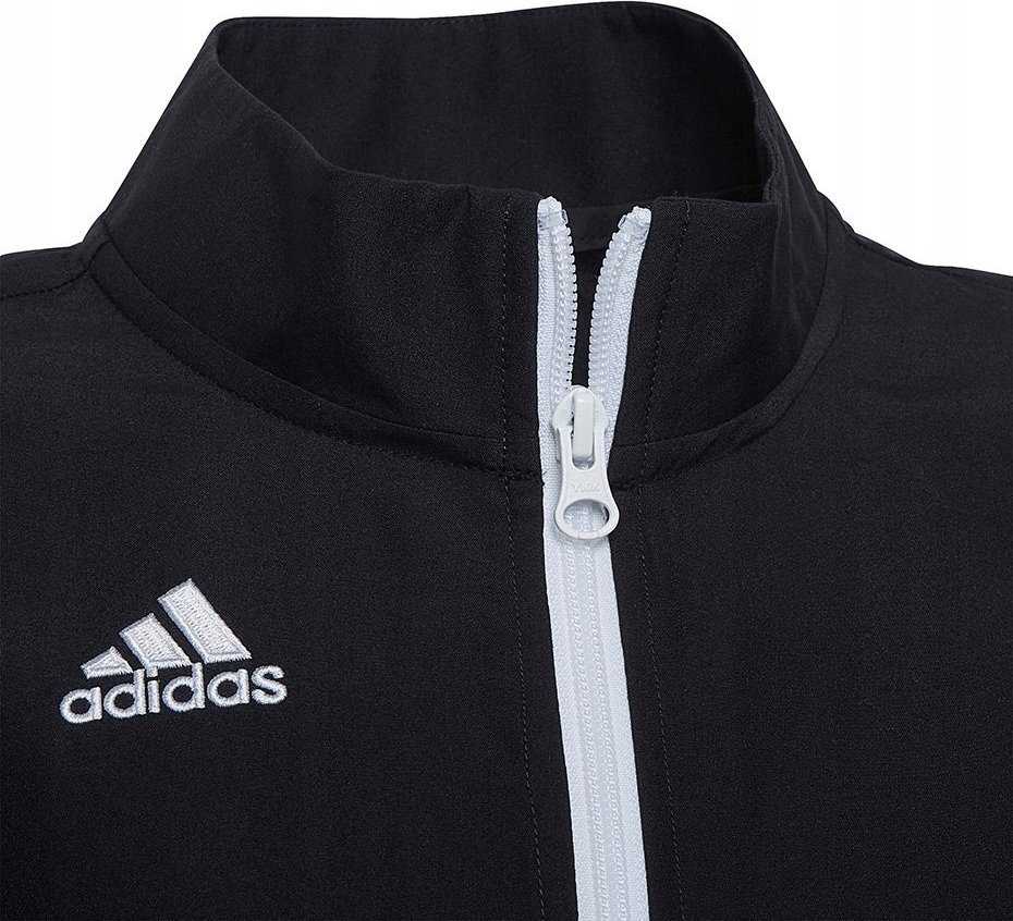 Adidas Entrada 22 Presentation Striukė vaikams juodas megztinis H57532 (116cm)