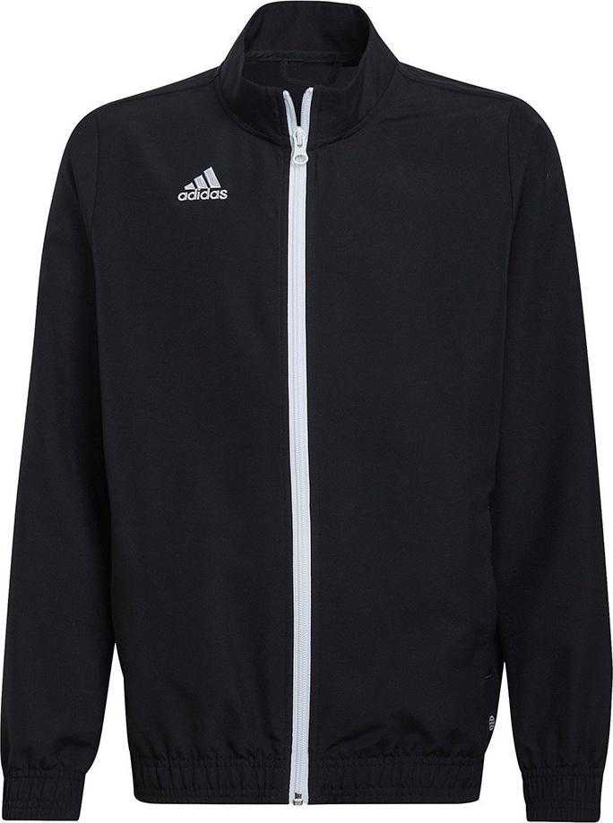 Adidas Entrada 22 Presentation Striukė vaikams juodas megztinis H57532 (128cm)