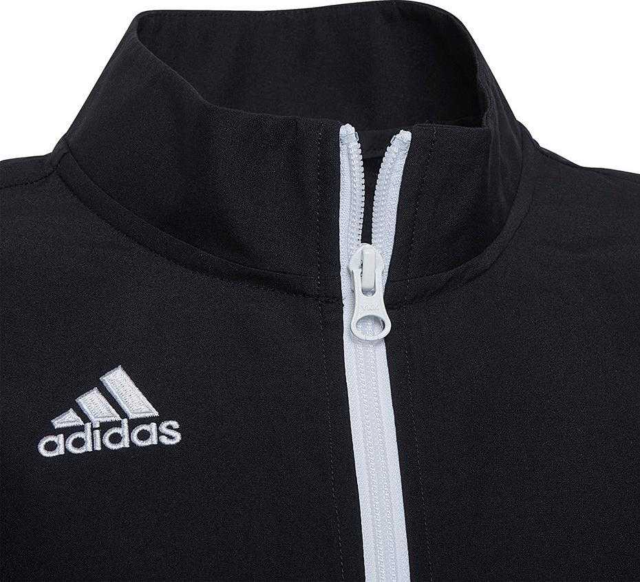 Adidas Entrada 22 Presentation Striukė vaikams juodas megztinis H57532 (128cm)