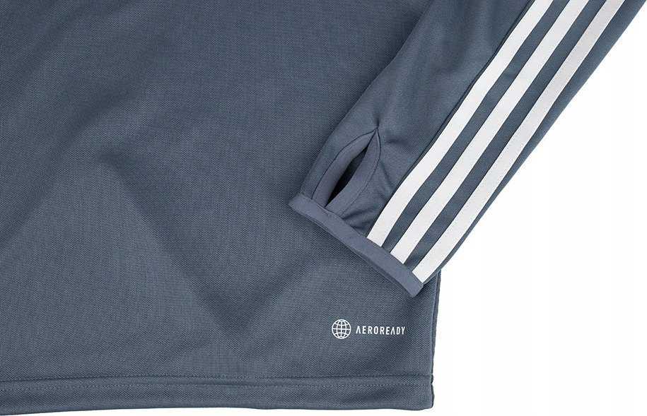 Bluza vaikams adidas Tiro 23 League Training Top szaro-balta HS3491 (140cm)