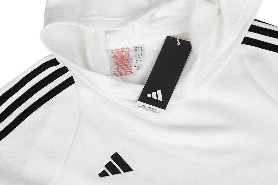 Bluza vaikams adidas Tiro 24 Hooded Sweat balta IR7506 (116cm)