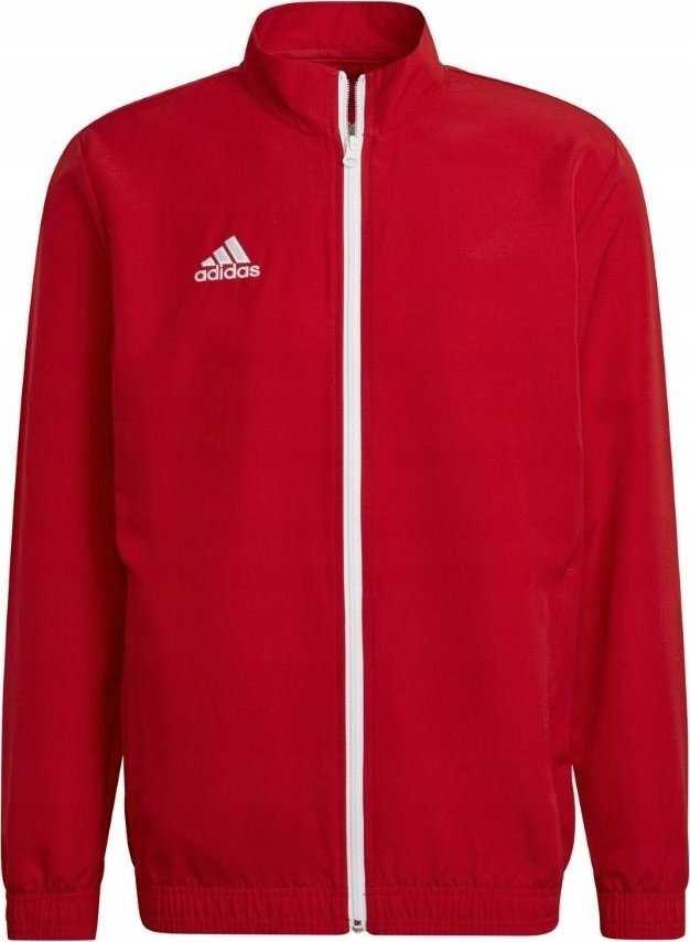 Adidas Entrada 22 Presentation Jacket raudonas vyriškas megztinis H57536 (L)
