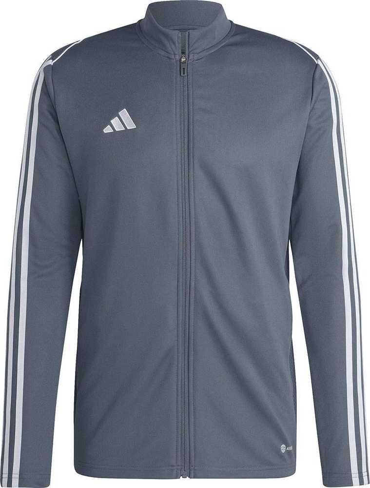 „Adidas Tiro 23 League Training Track Top“ pilkas HS3504 vyriškas megztinis (L)