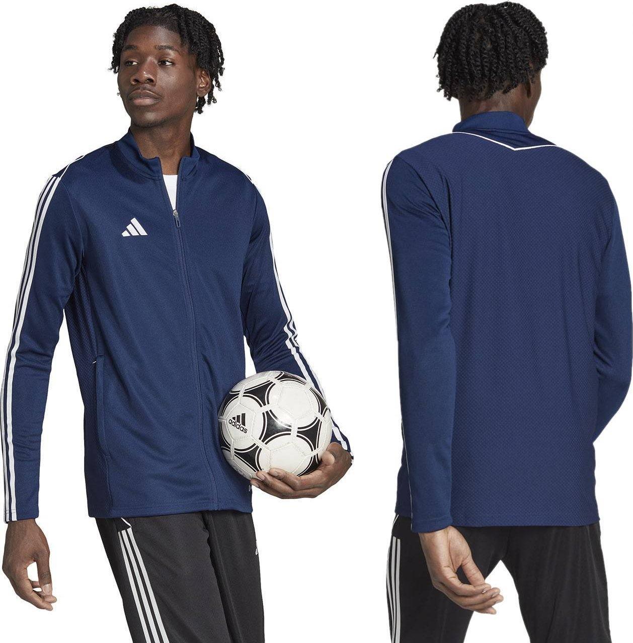Vyrų „Adidas Tiro 23 League“ treniruotės, tamsiai mėlynos spalvos HS3503 (M)