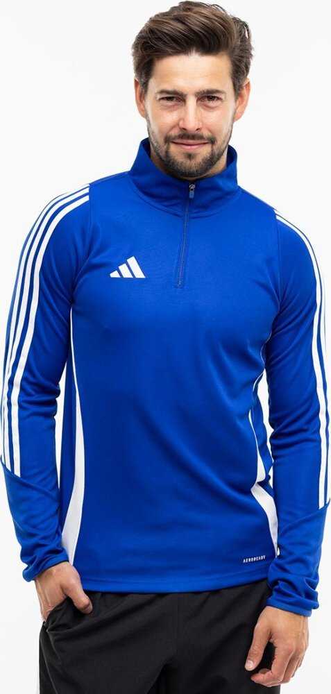 Bluza vyriška adidas Tiro 24 Training Top mėlyna-balta IS1042 (XL)