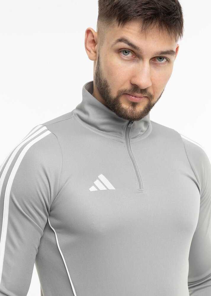 Bluza vyriška adidas Tiro 24 Training Top szaro-balta IS1041 (XL)