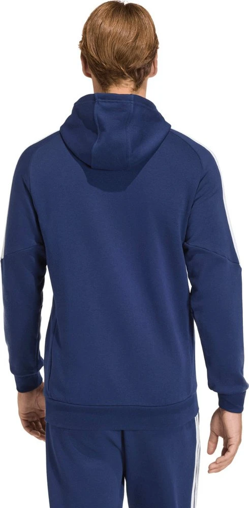 Bluza vyriška adidas Tiro 26 League Sweat Full Zip Hoodie tamsiai mėlyna KF3320 (S)