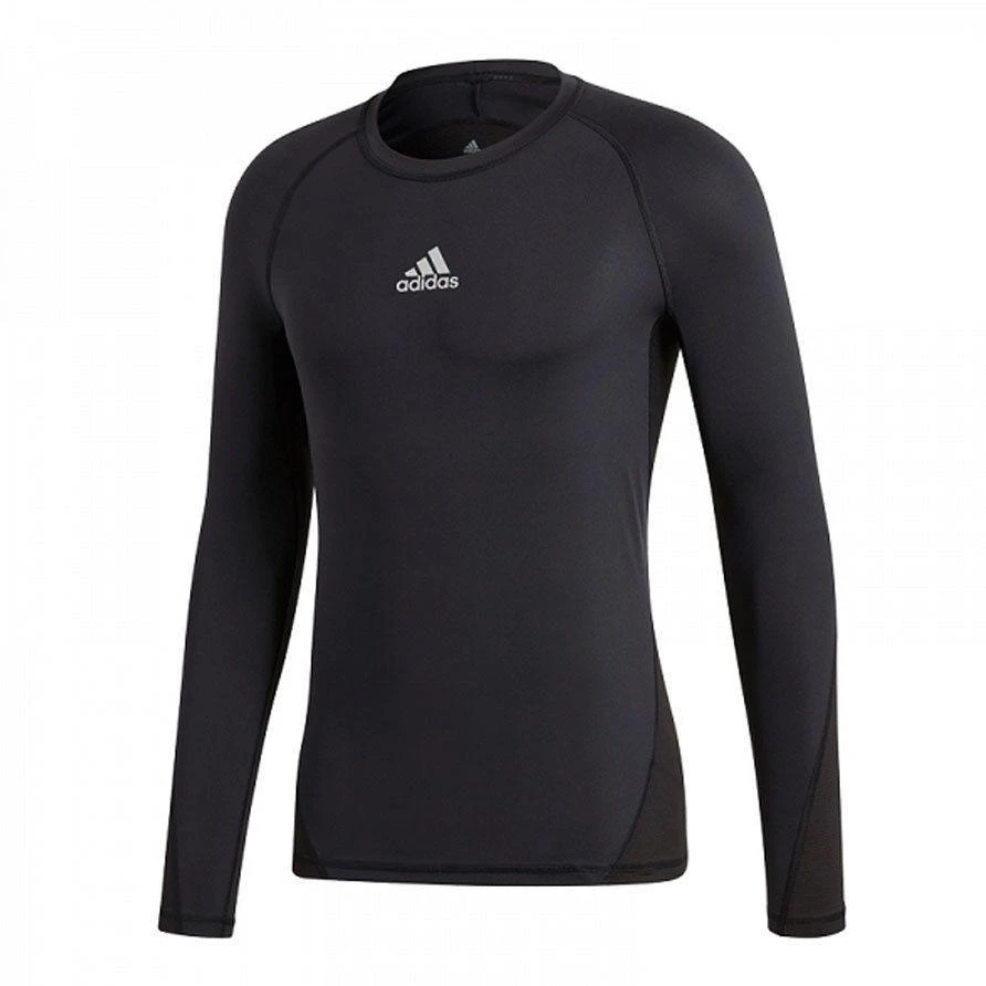 Termo marškinėliai vaikams Adidas Junior Ask Ls Tee, juodi