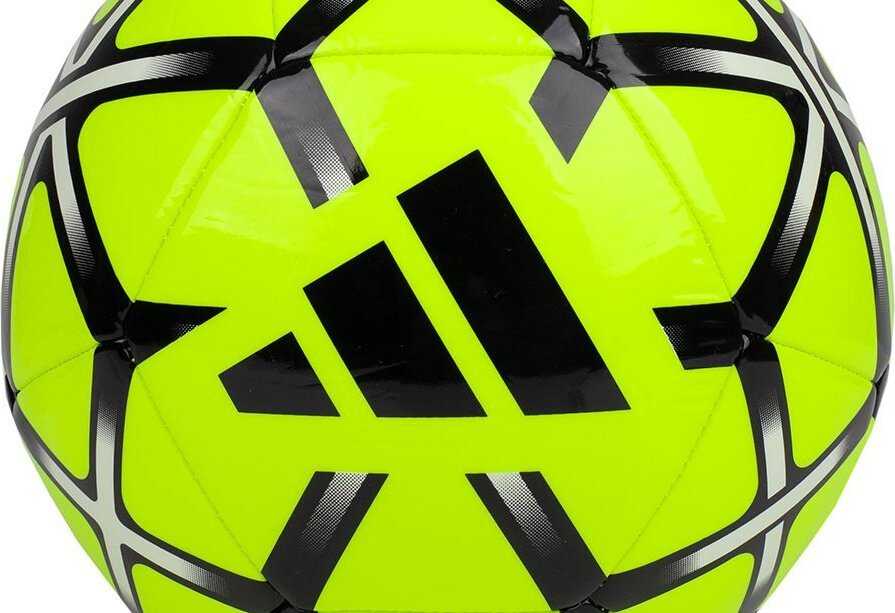 Futbolo kamuolys adidas Starlancer Club geltona ir-juoda IT6382 (5)