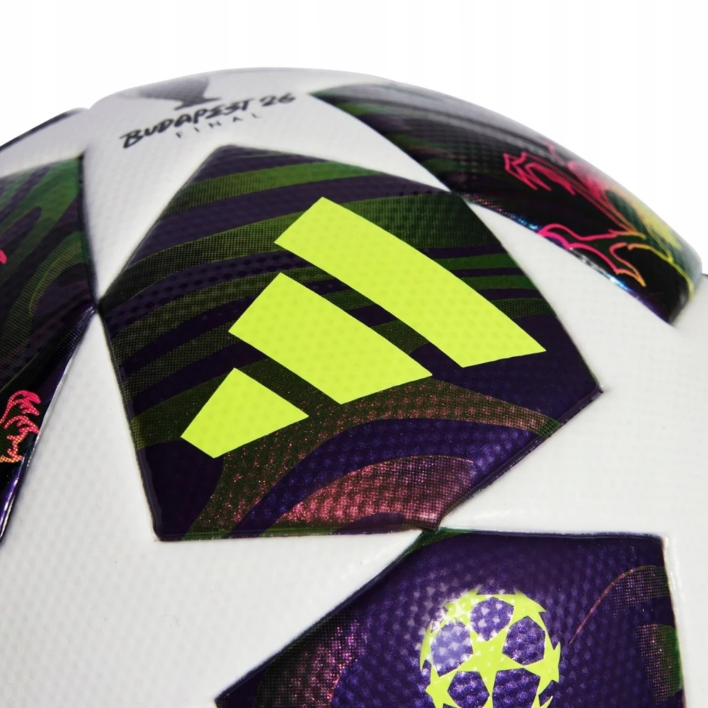 Futbolo kamuolys adidas UCL 25/26 Final League Box violetinė-balta JX9101 (4)
