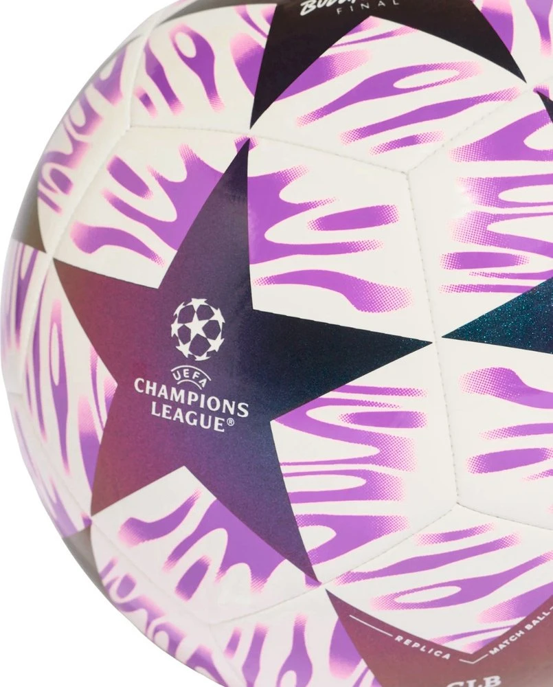 Futbolo kamuolys adidas UCL 25/26 Final Club balta ir-violetinė JX9093 (4)
