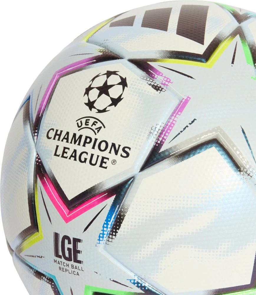 Futbolo kamuolys adidas UCL League 26/27 League Stage Box balta ir-mėlyna-rožinė-žalia KE9771 (4)