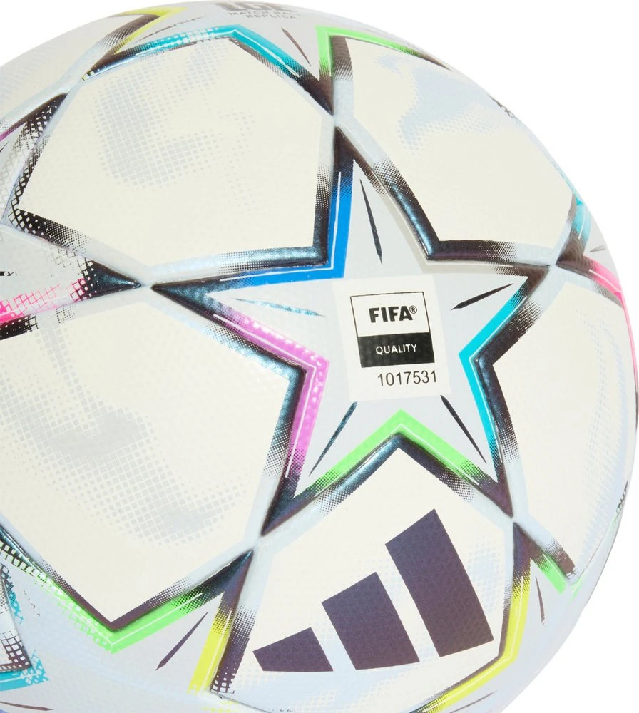 Futbolo kamuolys adidas UCL League 26/27 League Stage Box balta ir-mėlyna-rožinė-žalia KE9771 (4)
