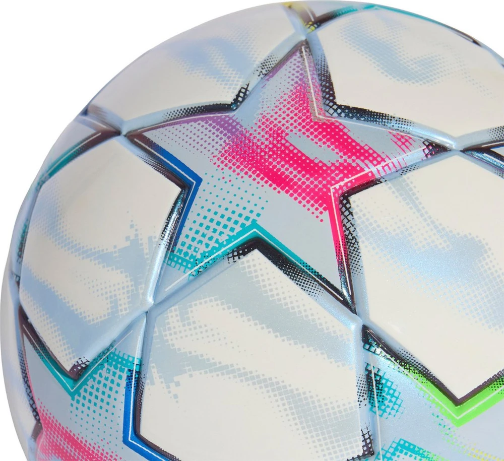 Adidas Futbolo kamuolys UCL Mini 26/27 League Stage balta ir-melsva KE9770 1