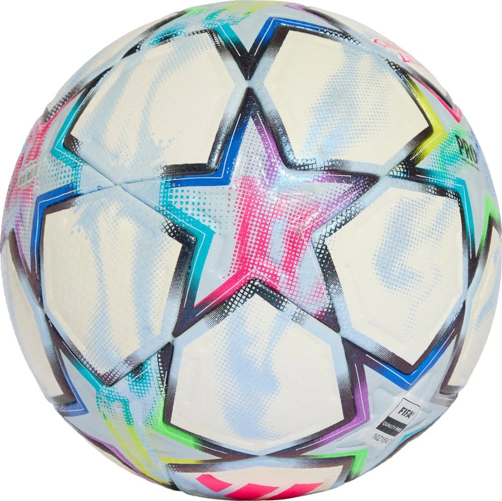 Futbolo kamuolys adidas UCL Pro 26/27 League Stage balta ir-melsva / kolorowa KE9757 (5)