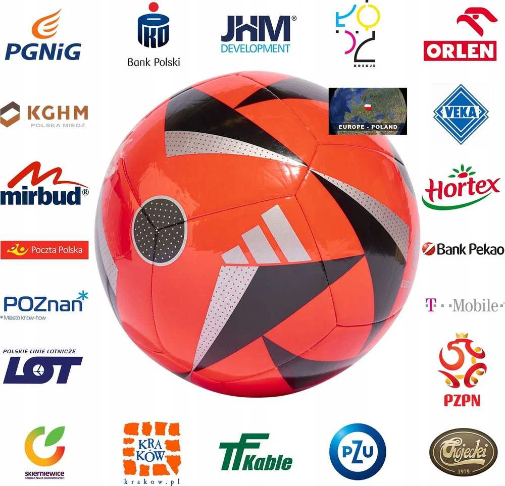 Futbolo kamuolys adidas Euro24 Fussballliebe Club raudona IN9375 (5)