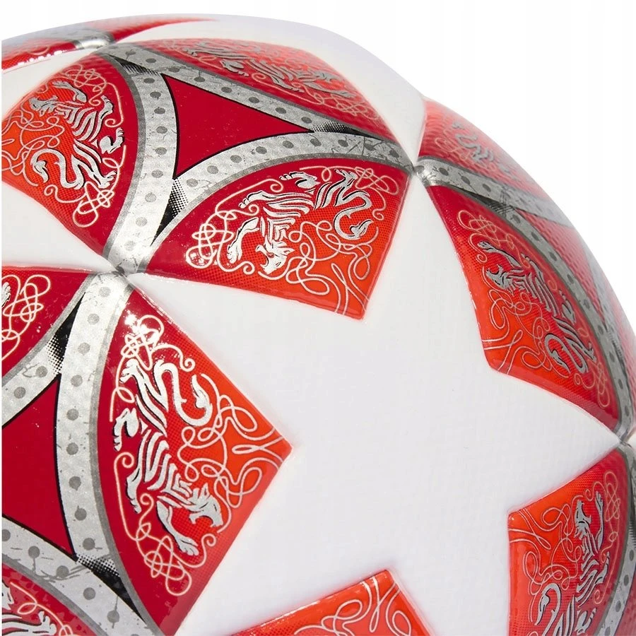 Futbolo kamuolys adidas Womens UCL 25/26 Final League balta ir-raudona JW1326 (5)