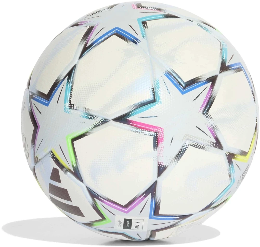 Futbolo kamuolys adidas UCL League 26/27 League Stage Box balta ir-mėlyna-rožinė-žalia KE9771 (5)