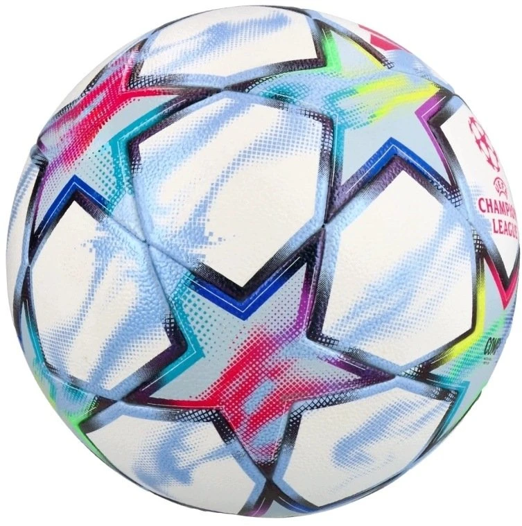 adidas UCL Competition 26/27 lygos etapo futbolo kamuolys, baltas/mėlynas/spalvotas KE9766 (5)