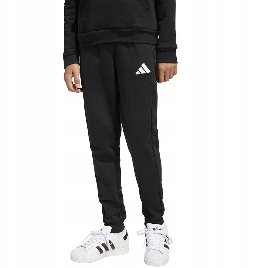Kelnės vaikams adidas Entrada 26 Sweat Pants juoda JZ9136 (116cm)
